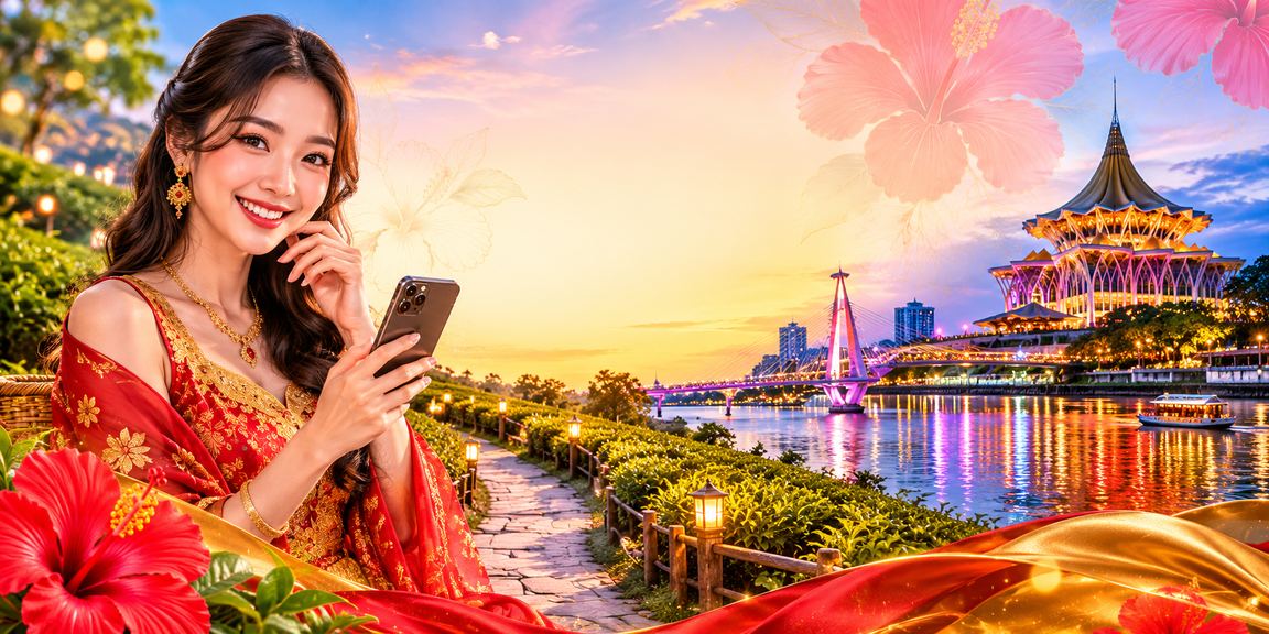 Pengguna Kuching log masuk ke akaun 275 melalui aplikasi kasino dalam talian