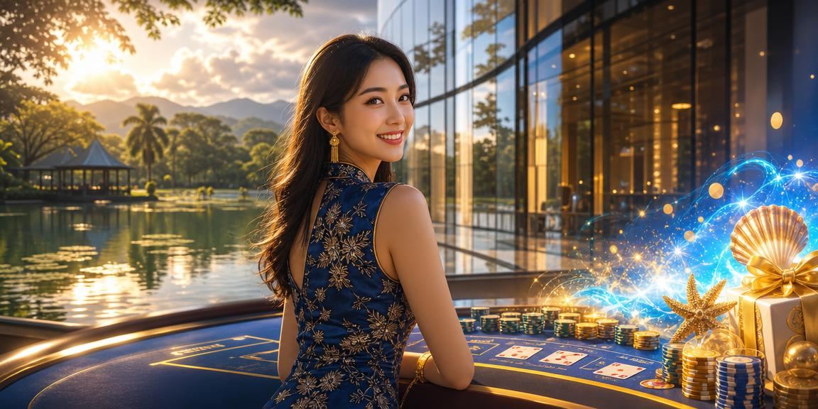 Pemain VIP menikmati permainan baccarat bergaya Malaysia di kasino premium